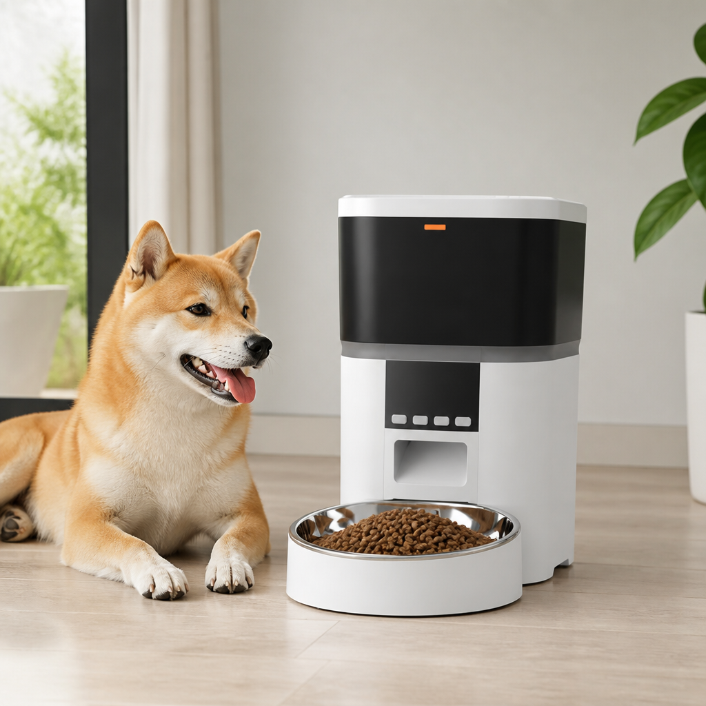 Dotisk WiFi App Control & Stainless Steel Bowl Pet Feeder