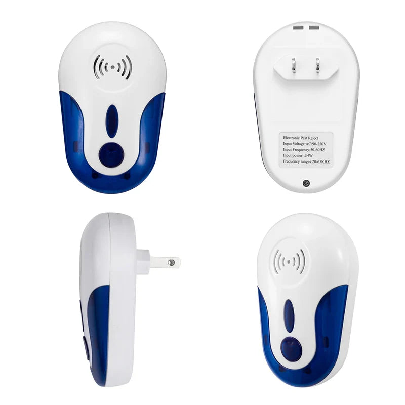 EcoGuard | Ultrasonic Pest Repeller for Insect Control with Safe Technology | Compact Design for Home Protection