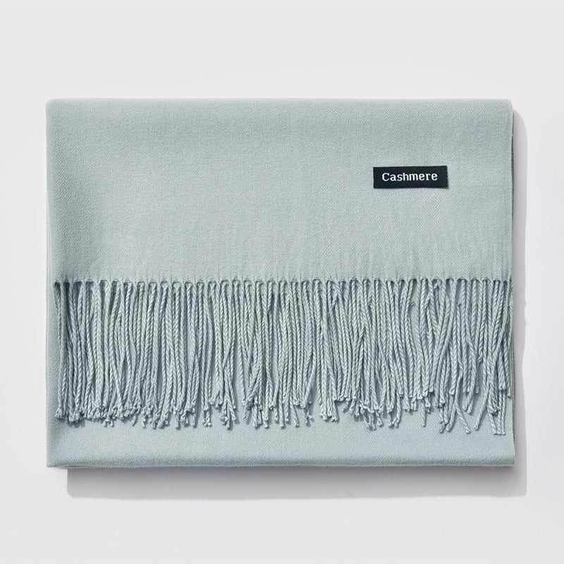 Soft Cozy Women's Winter Scarf with Classic Pattern