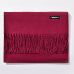 Soft Cozy Women's Winter Scarf with Classic Pattern