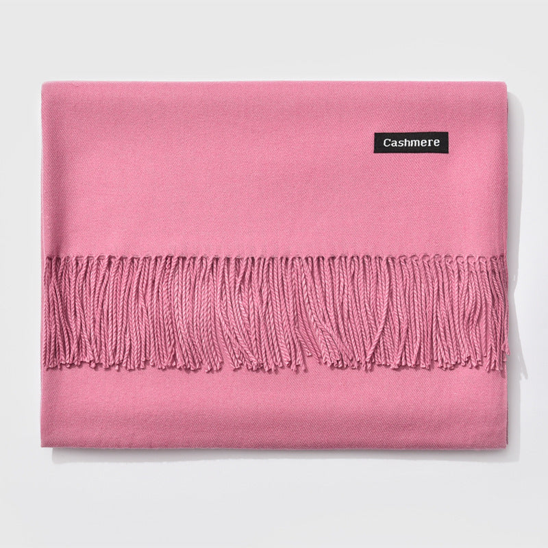 Soft Cozy Women's Winter Scarf with Classic Pattern