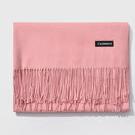 Soft Cozy Women's Winter Scarf with Classic Pattern