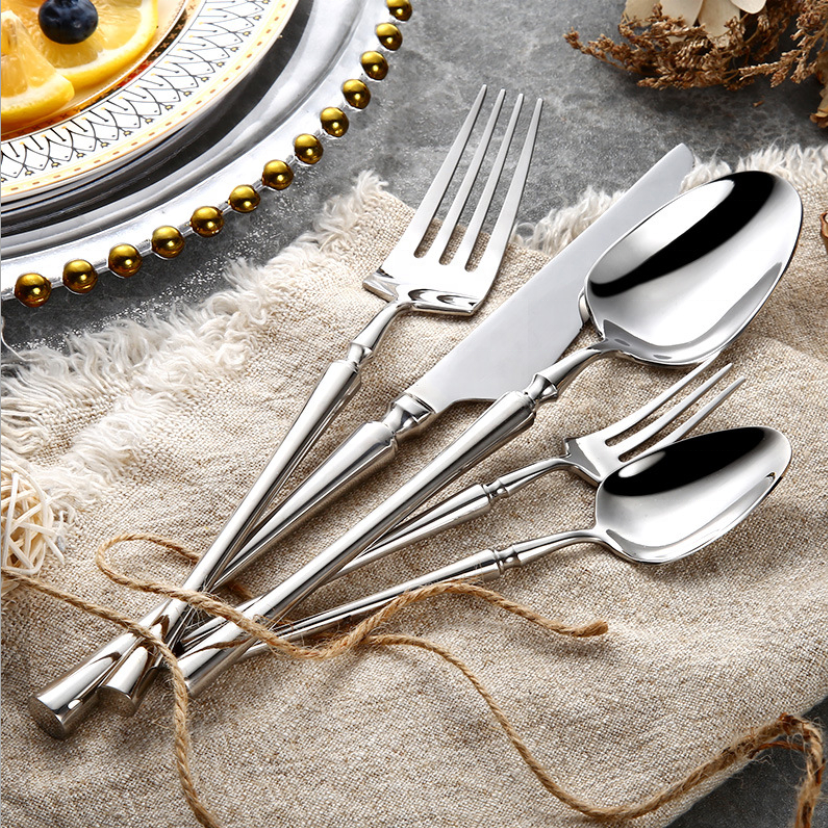 Premium 24-Piece Silverware Dining Set - Dotisk