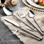 Premium 24-Piece Silverware Dining Set