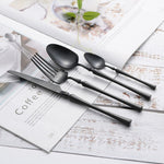 Premium 24-Piece Silverware Dining Set