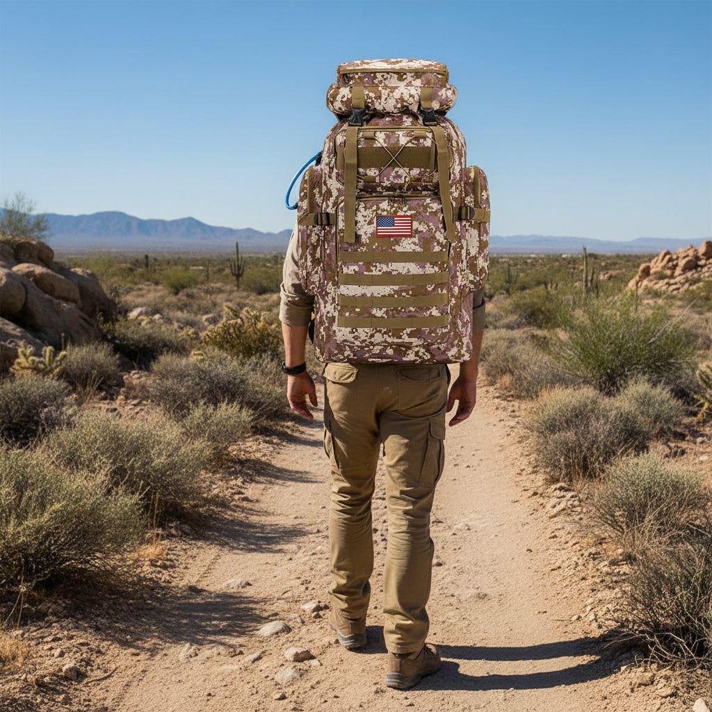 Explorer Series | Large Capacity Tactical Hiking Backpack with Comfortable Design | Versatile Daypack for Outdoor Adventures