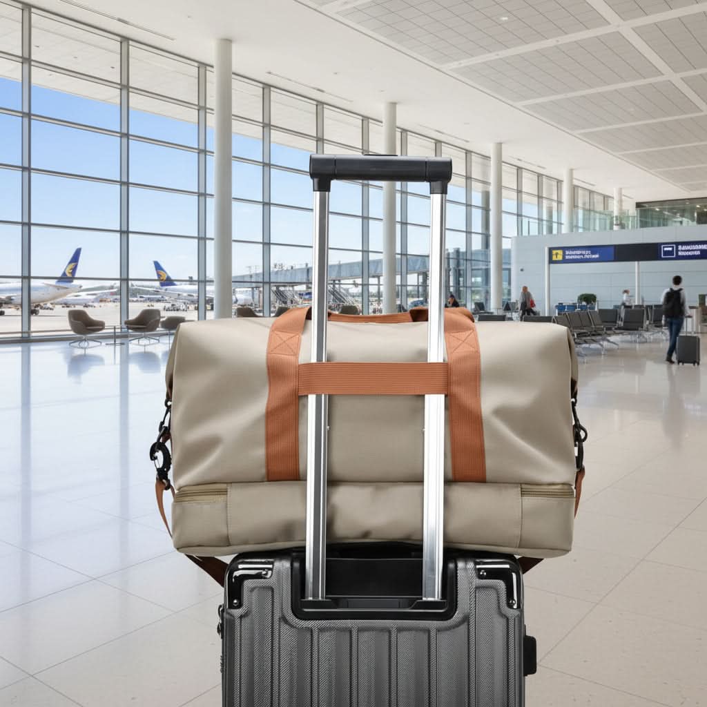 VOYAFLEX – Gym Travel Bag Shoe Compartment Wet Dry Separation Carry