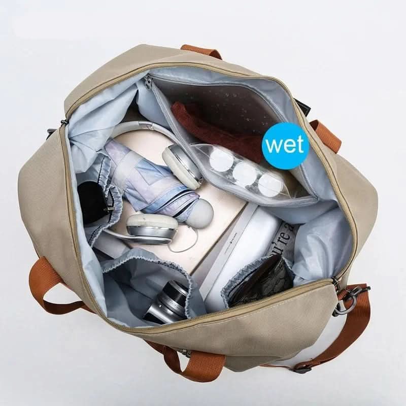 VOYAFLEX – Gym Travel Bag Shoe Compartment Wet Dry Separation Carry