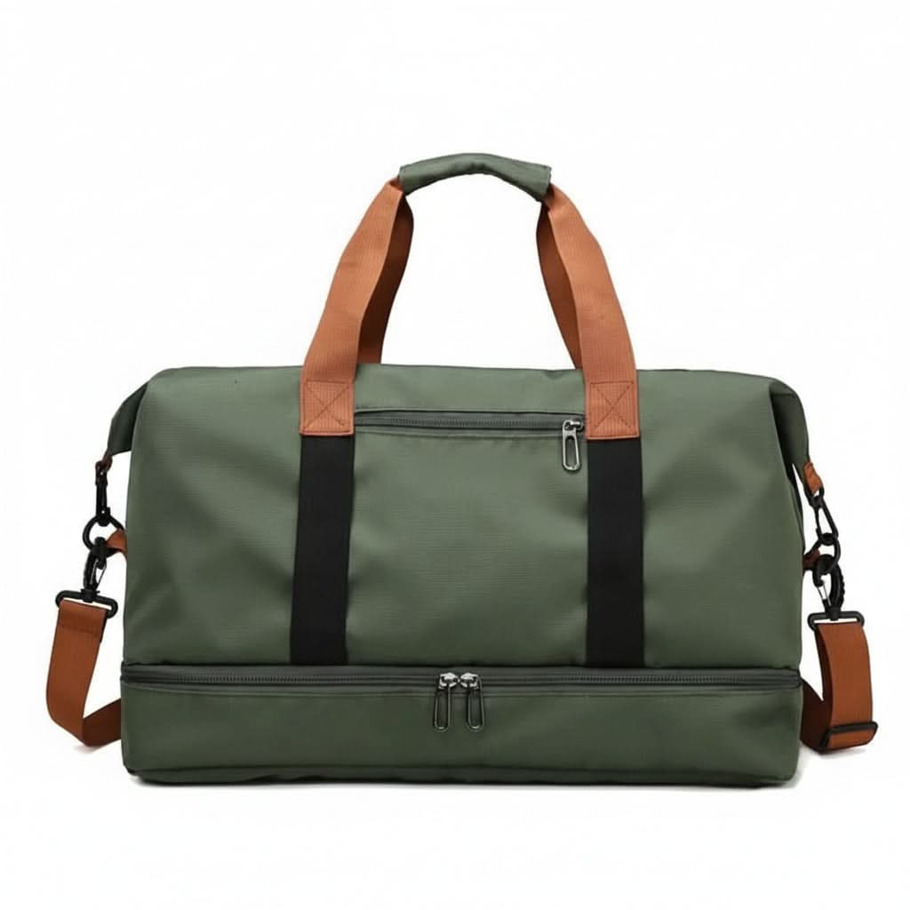 VOYAFLEX – Gym Travel Bag Shoe Compartment Wet Dry Separation Carry