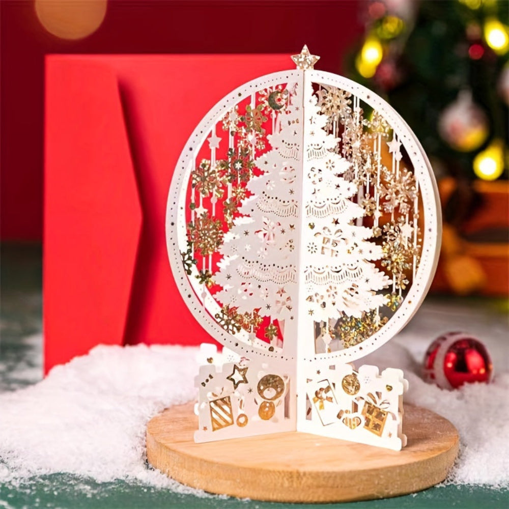 3D Pop-Up Christmas Card
