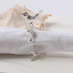 Beautiful Floral Table Setting Ring Set