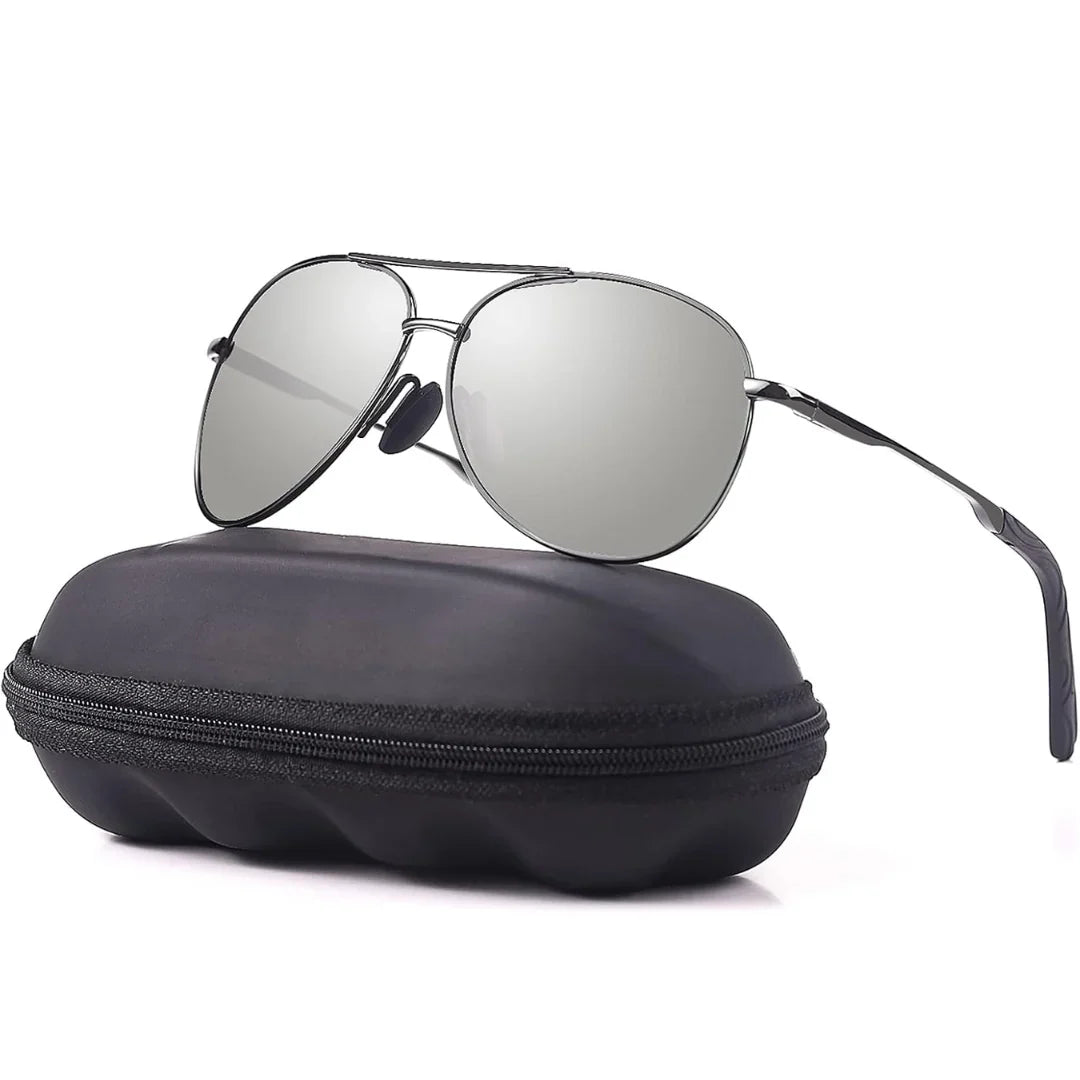 Polarized Aviator Sunglasses with UV400 Protection