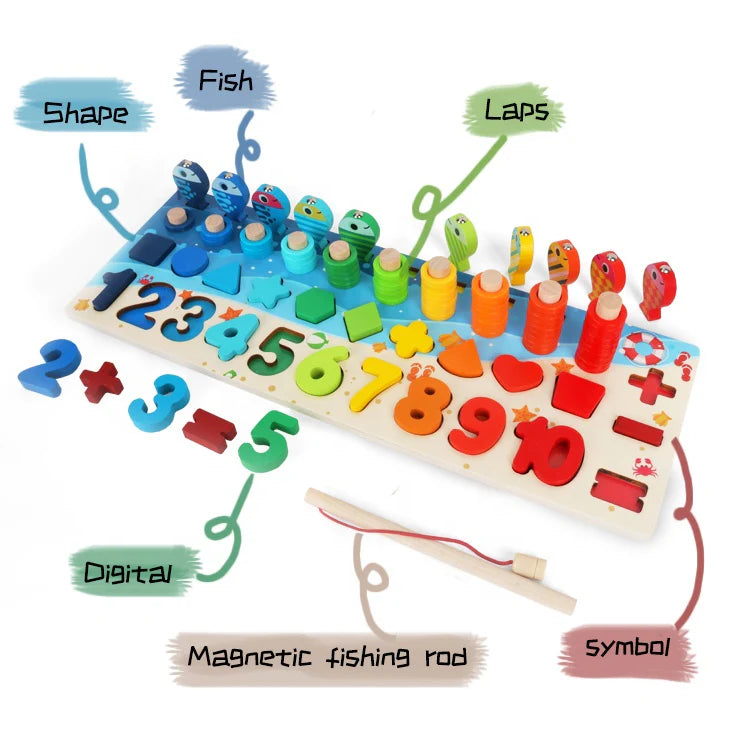 Wooden Montessori Learning Toy for Kids