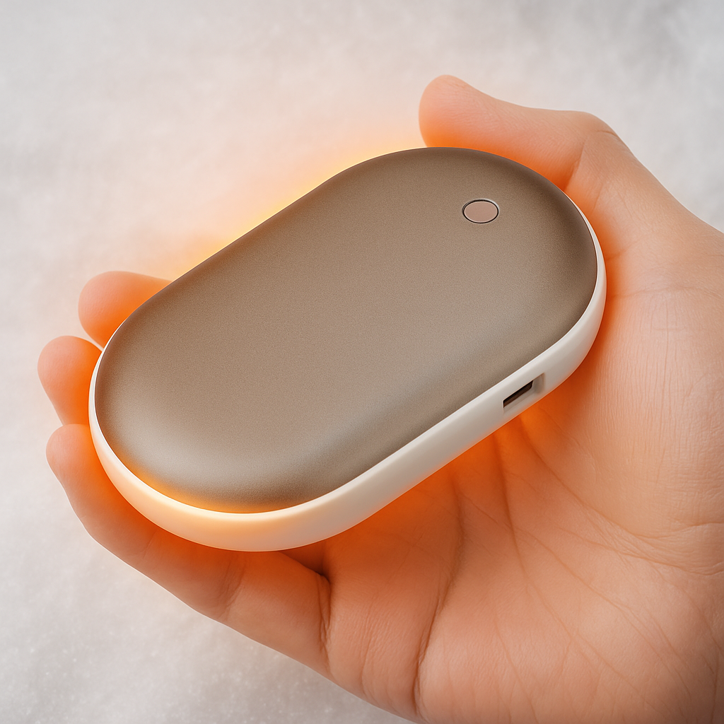 Portable Rechargeable Hand Warmer Power Bank