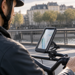 Waterproof Motorcycle Phone Mount with 360° Rotation for Bikes & Scooters – Universal Holder for Smartphones up to 6.7 Inches