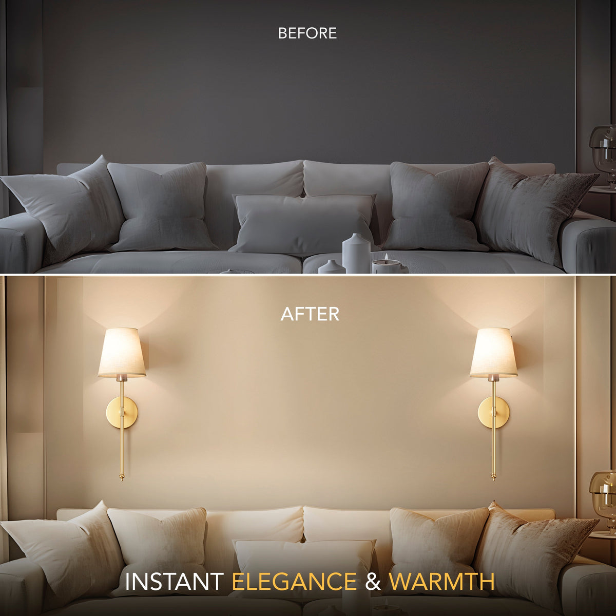 Nova™ - Original Wireless Wall Sconces (Set of 2)