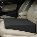 Memory Foam Car Seat Wedge for Lower Back and Hip Relief – Contoured Support Pillow for Driving, Office Chair, and Travel – Portable