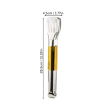 Ultimate Pair Of Stainless Steel Tongs