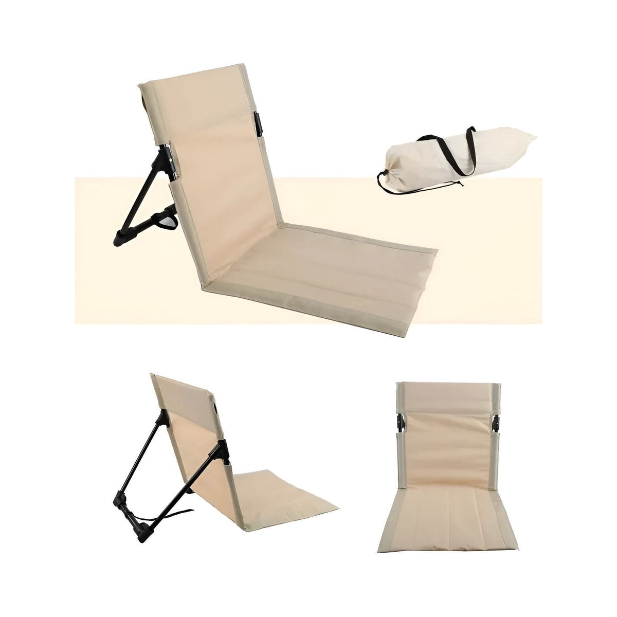 LeisureFold Chair | Lightweight Portable Folding Camping Chair with Ergonomic Design | Ideal for Outdoor Comfort