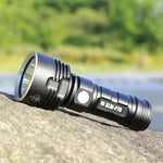 Bright Rechargeable LED Torch with 9 Settings - Dotisk