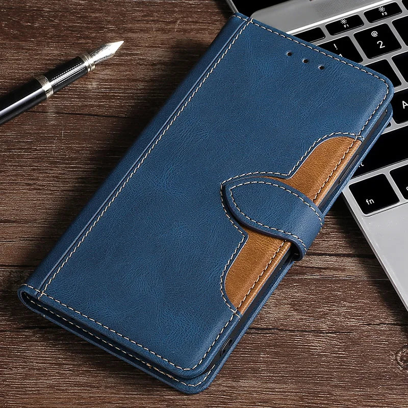Slim Leather Phone Wallet Case for iPhone