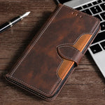 Slim Leather Phone Wallet Case for iPhone