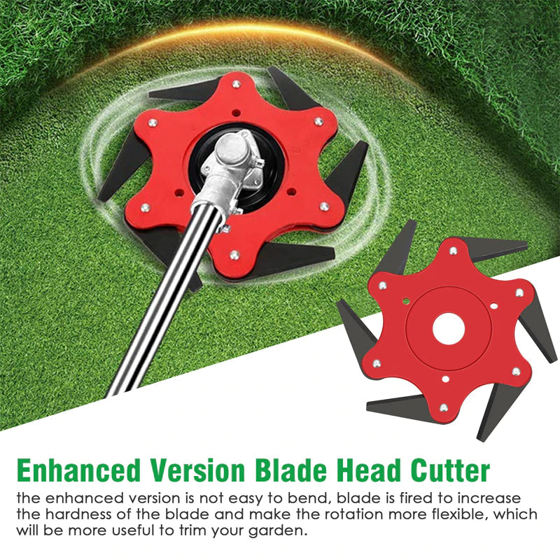 Long Lasting 6 Blade Razor Sharp Trimmer Head Replacement