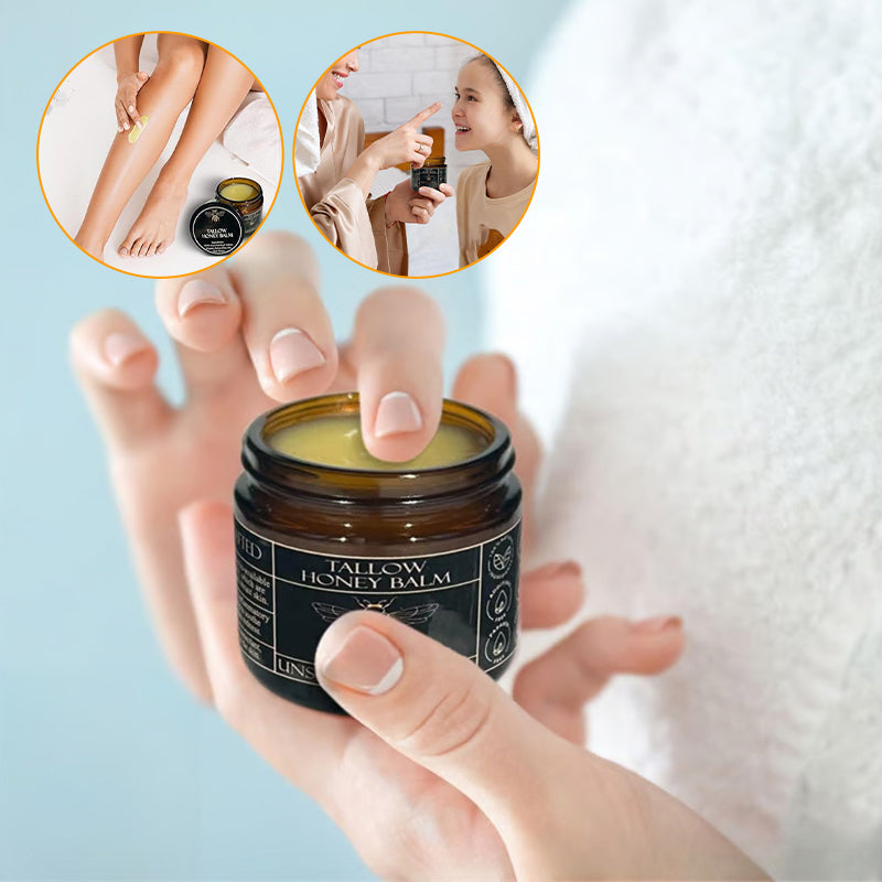 Natural Moisturizing Face Cream with Beeswax & Honey