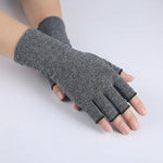 Fingerless Compression Gloves for Joint Support – Breathable Half-Finger Hand Braces for Everyday Tasks Comfort