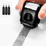 Secure Identity Roller Stamp
