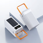 EcoCharge | Portable Solar Power Bank with LCD Display & Fast Charging | Durable Design for Outdoor Adventures