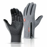 Battery-Powered Heated Winter Gloves with Touchscreen Tips for Skiing, Snowboarding & Cycling