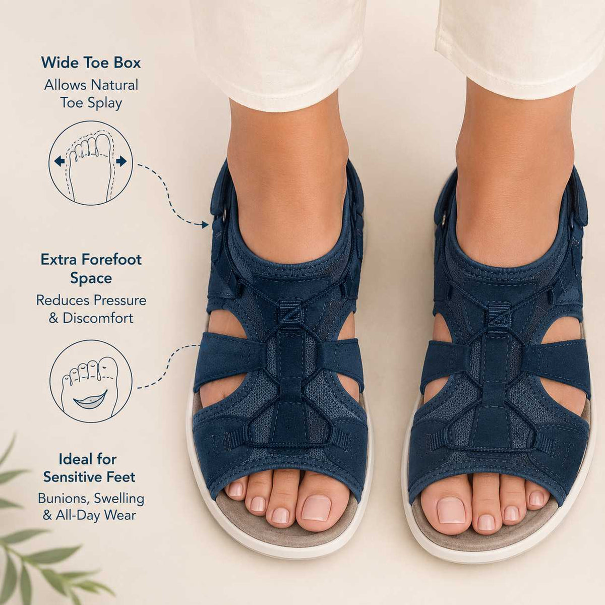 Orthopedic Adjustable Sandals