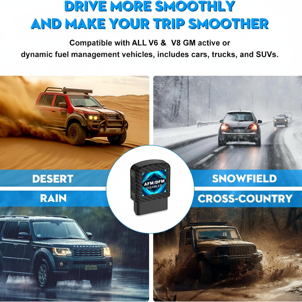 Performance Control Module | OBD2 Engine Enhancer with Plug-and-Play Design | Improved Throttle Response for Smooth Driving