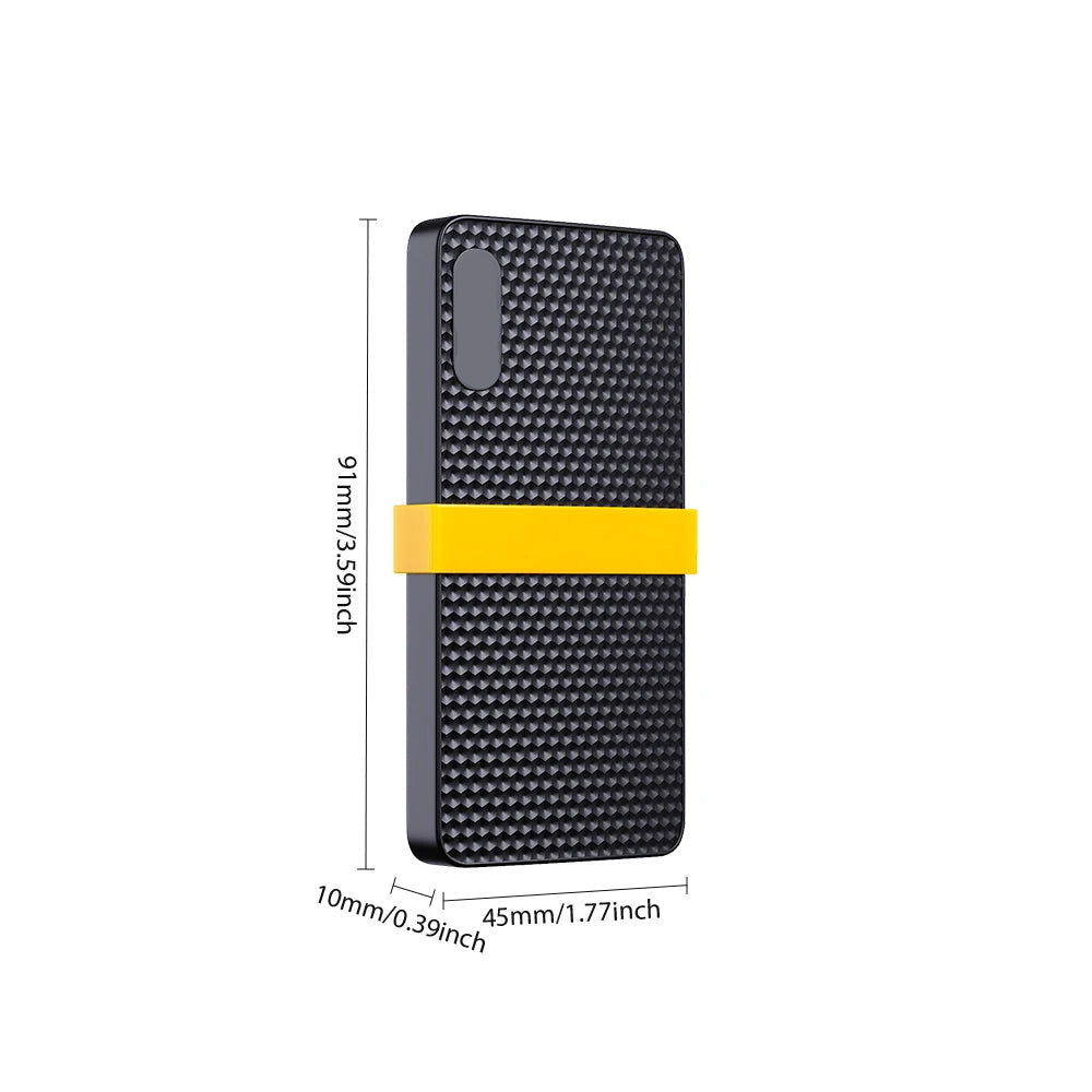 Portable SSD | External Hard Drive with USB 3.1 Type C | Compact Design for Fast Data Access