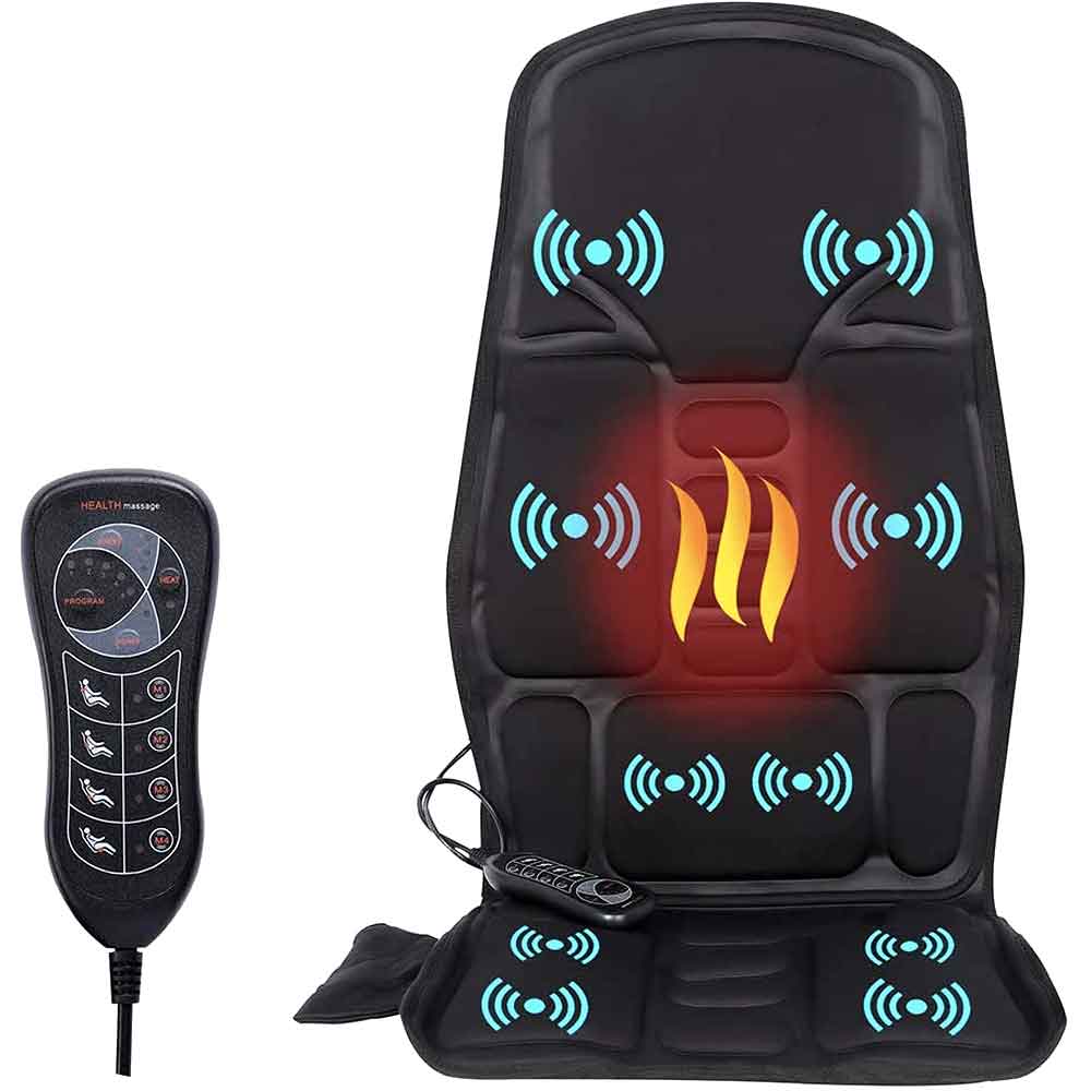 Warm Massage Cushion for Back and Neck Relief