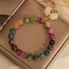 Natural Stone Charm Bracelet