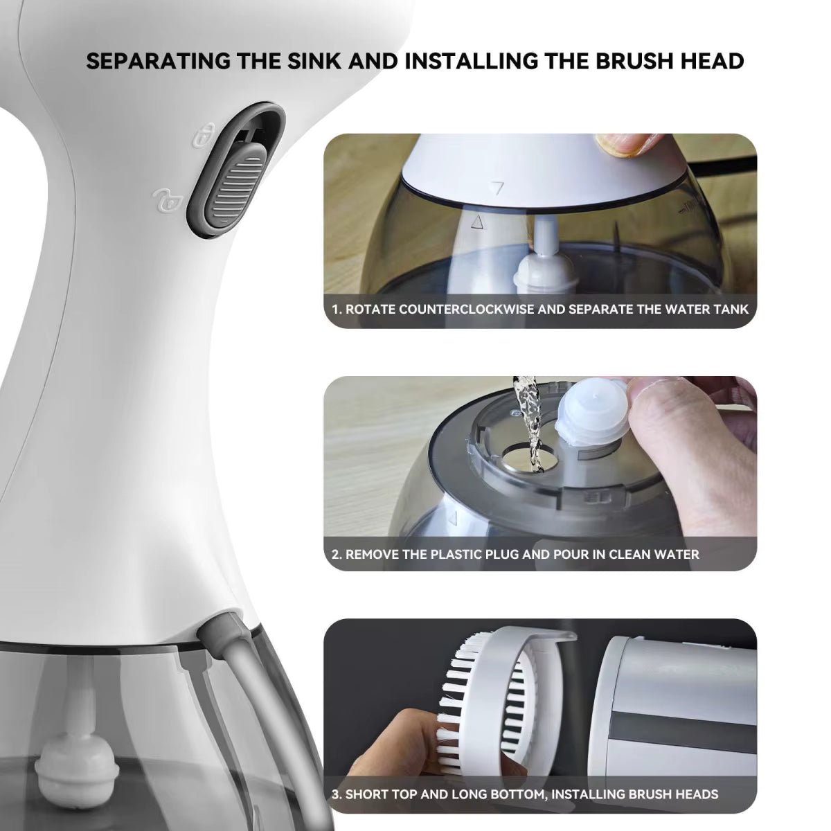 Compact Travel Garment Steamer