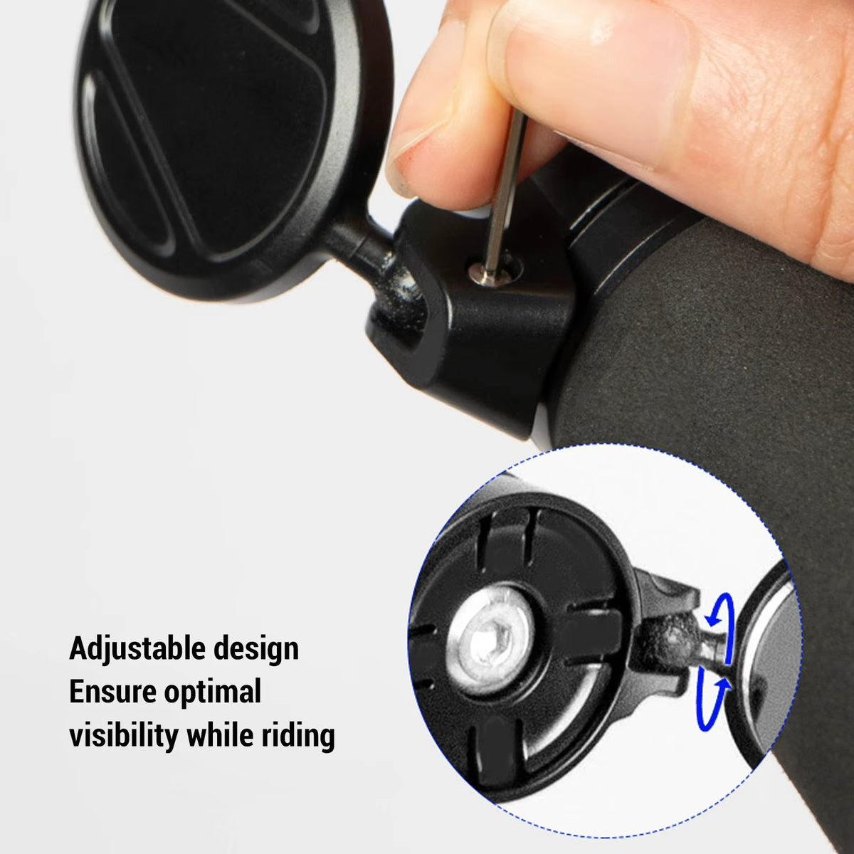 Safe Cycling Rear View Mirror for Bikes