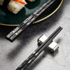 Premium Metal Chopstick Set for Fine Dining