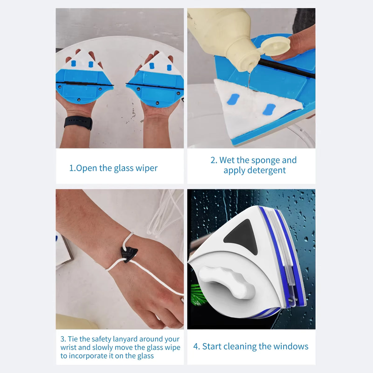 Magnetic Window Cleaning Device
