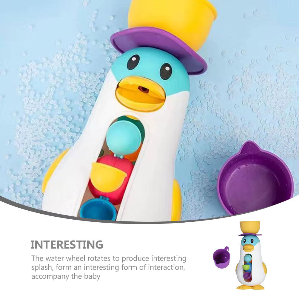 Fun Penguin Bath Play Set for Kids