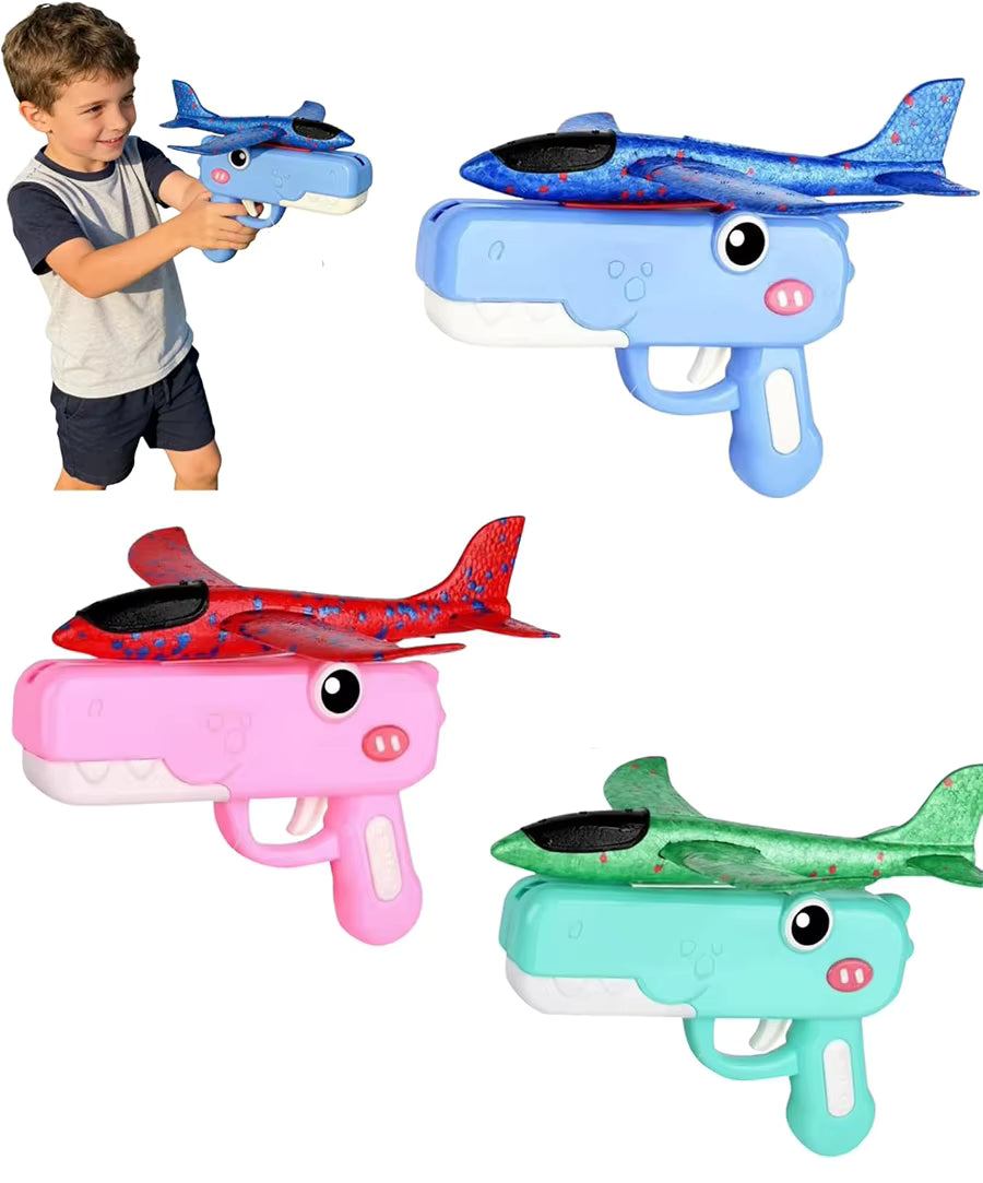 Fun Flying Dino Toy Launcher