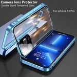 Durable Metal iPhone Case with HD Camera Shield