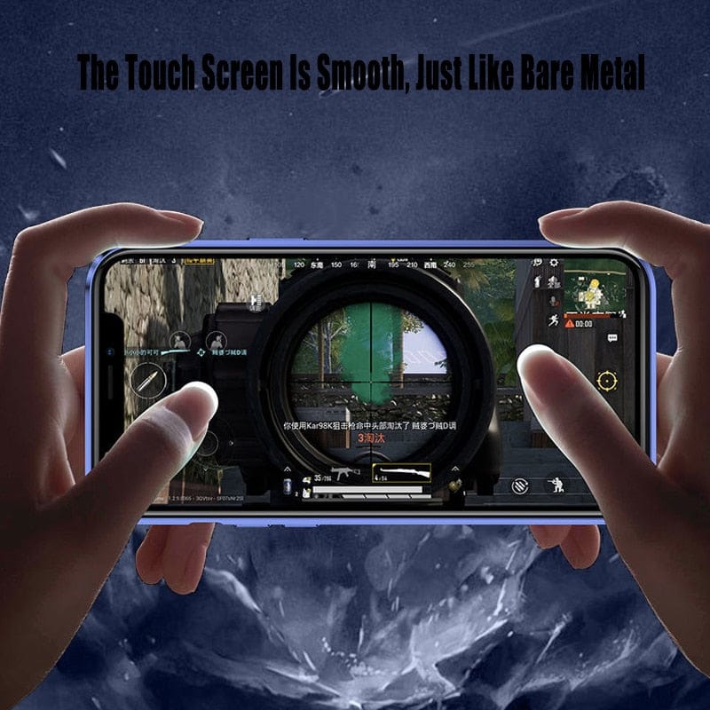 Durable Metal iPhone Case with HD Camera Shield
