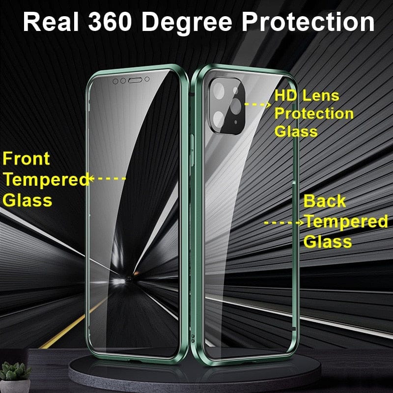 Durable Metal iPhone Case with HD Camera Shield