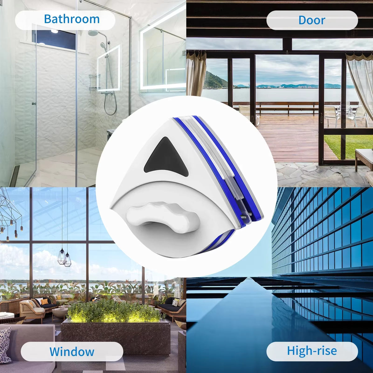 Magnetic Window Cleaning Device