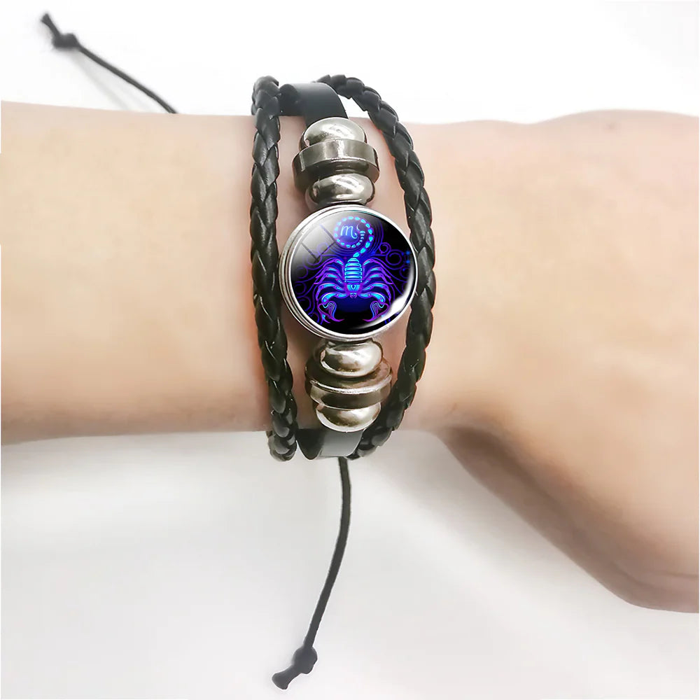 Blue Gemstone Beaded Bracelet