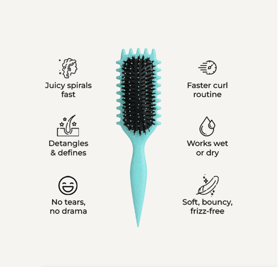 Gentle Care Detangling Brush for Curly Hair