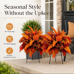 Floral Garden Stake Arrangement